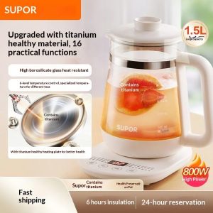 Multifunction Glass Tea & Health Pot